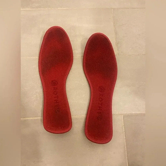 Rothy's Round Toe Flats Cloud Grey Birdseye Size 9.5 - Picture 4 of 8